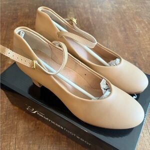Caramel Character Dance Shoes